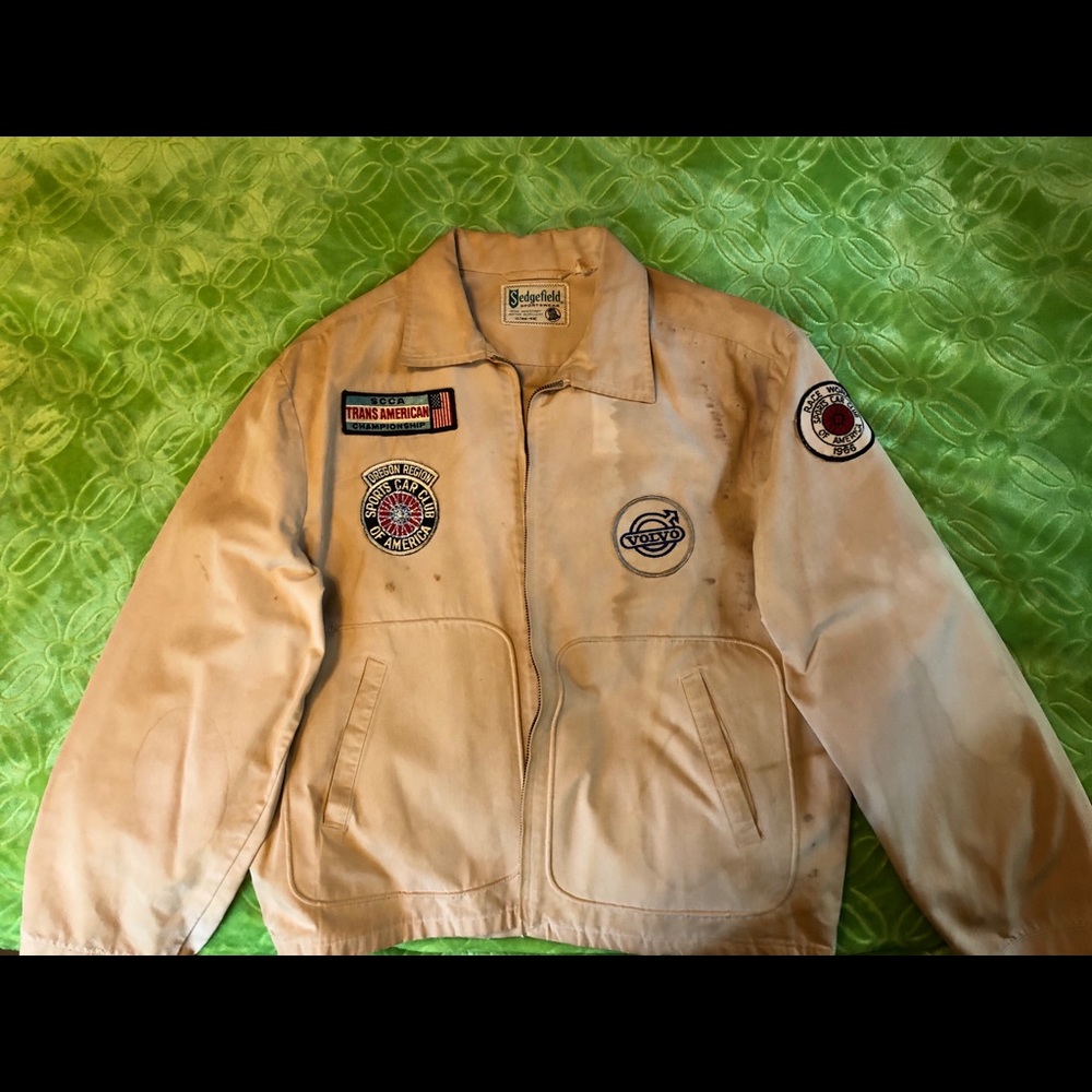 Vintage 1966 SCCA Race Worker Jacket